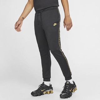 Pantaloni Nike Sportswear Barbati Negrii Metal Aurii | ZBUF-50724